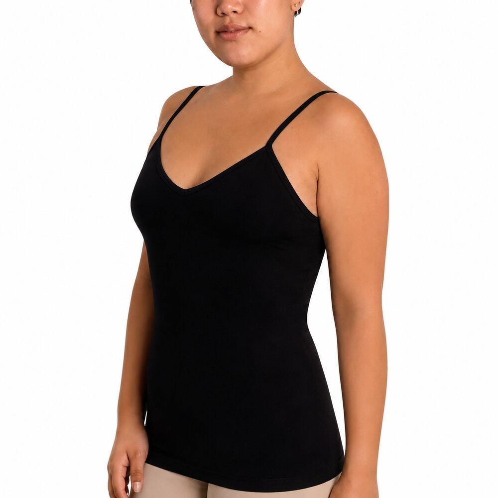 Skinnygirl Black Shapewear Tank Camisole Smoothers Shapers Tummy Control Size S